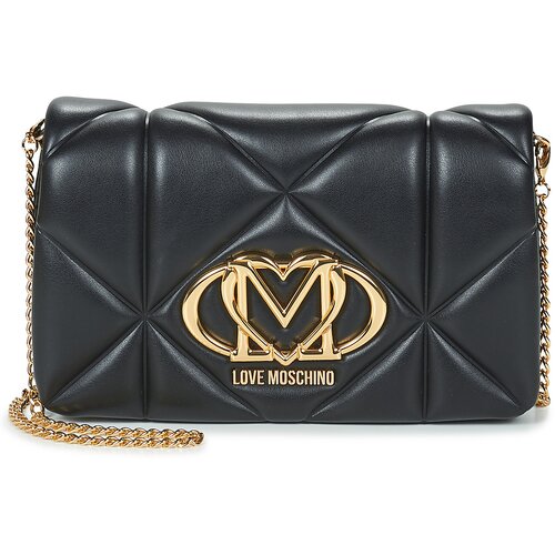 Love Moschino Torbe za čez ramo EMBOSSED QUILTED JC4043 Črna Cene