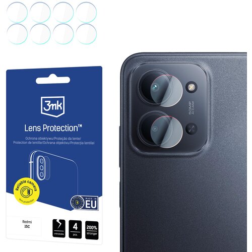 3mk 4x Staklo za kameru za Xiaomi Redmi 15C - Prozirna Cijene