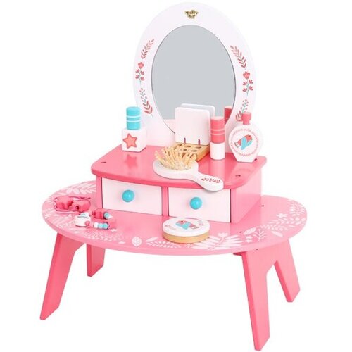 Tooky Toy Igračka drveni stol za šminkanje TL098A Cijene