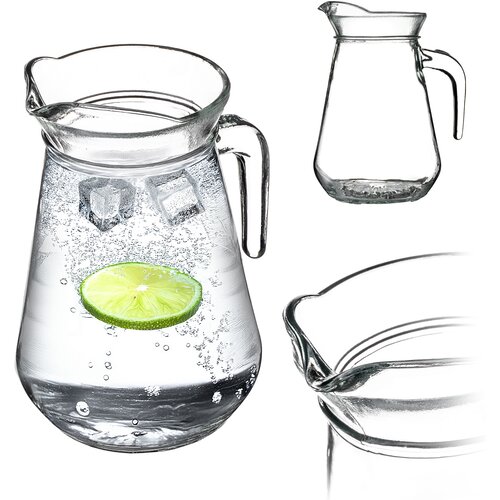 KADAX steklen vrč za vodo, sok, pijačo, kompot, limonado, 1,3-litrski vrč, (5000351545) Cene