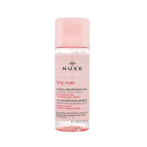 Nuxe very rose 3-In-1 soothing umirujuća micelarna voda za čišćenje lica i skidanje šminke 100 ml za žene Cijene