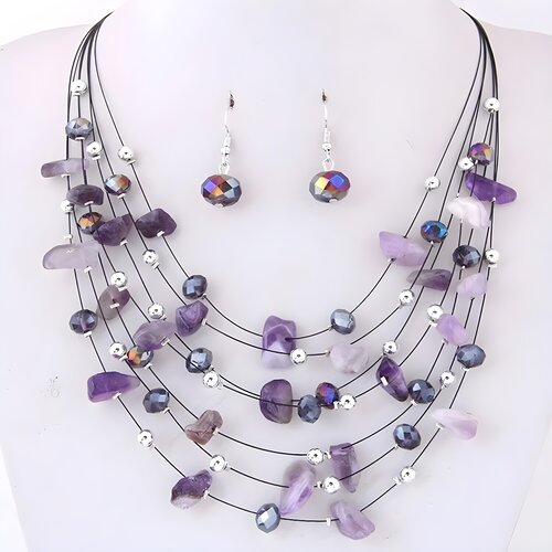 IZMAEL Set BR-29104 - Ljubičasta Slike