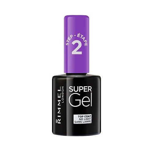 Rimmel London Super Gel Top Coat gel nadlak za nohte 12 ml Cene