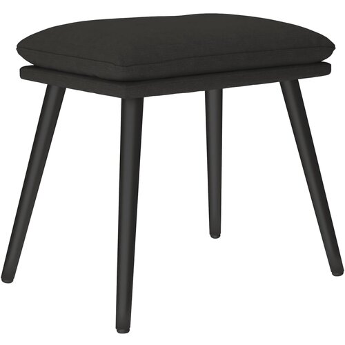 vidaXL Stolček za noge črn 45x29,5x35 cm blago, (20983760) Cene