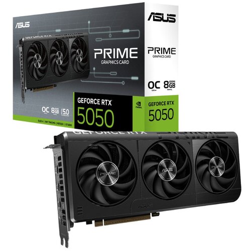 Asus VGA PRIME-RTX5050-O8G 8GB GDDR6 OC, 128-bit, 3x DP, 1x HDMI Cijene