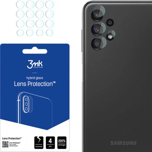 3mk ZA&amp;Scaron;ČITA ZA LEČE ZA OVITEK IZ KALJENEGA STEKLA SAMSUNG GALAXY A13 4G, (22000639) Slike