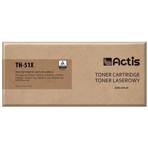 Actis TH-51X toner (replacement for HP 51X Q7551X; Standard; 13000 pages; black) Cijene