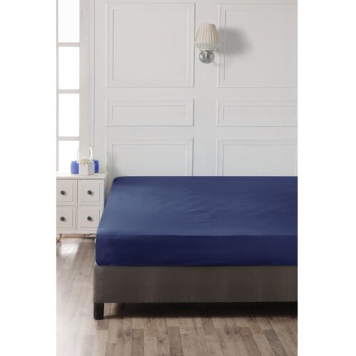 Mijolnir Sax Blue Sax Blue Ranforce Double XL Fitted Sheet (FR) (IT) (ES) (DE) Slike