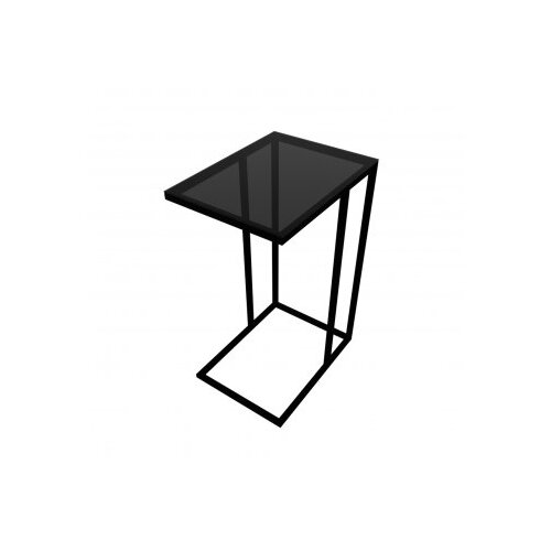 Hanah home pomoćni stočić alaska c smoked glass Slike