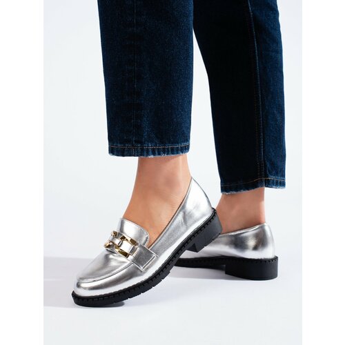 SHELOVET women's silver shoes Slike