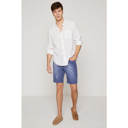 Koton Men&amp;#039;s Blue Shorts &amp;amp; Bermuda Slike