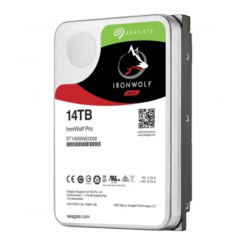 Seagate 14TB SATA3 HDD IronWolf Pro NAS