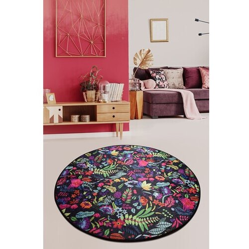Conceptum Hypnose tepih Pictura, O100cm, crni Cene