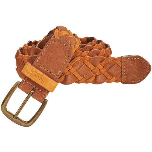 Levi&amp;#039;s Pasovi WOMEN&amp;#039;S 2-TONE SUEDE BELT Kostanjeva Slike