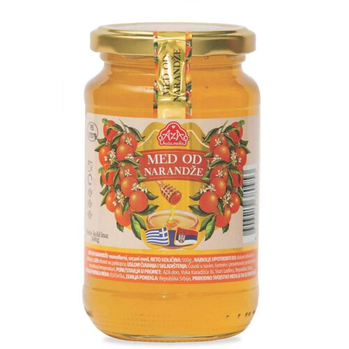 Aza Med od narandže 500g Cene