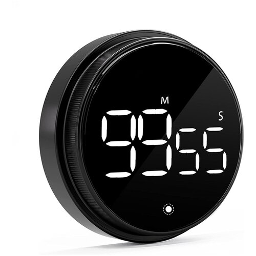 INF Digitalni kuhinjski časovnik, magnetni odštevalnik časa z velikim LED zaslonom Black, (21275507) Cene