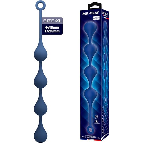  Velike analne kuglice Waterdrop 48cm Cene
