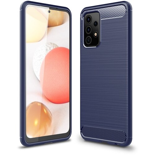  Ovitek za Samsung A52 5G/4G | Carbon vzorec | Temno moder Cene