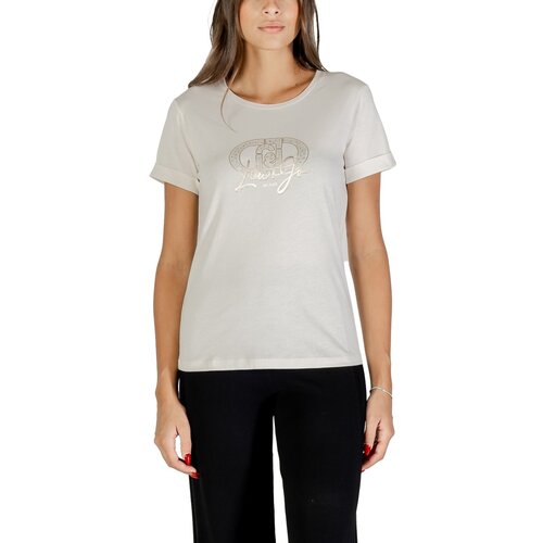 Liu Jo ECS T-SHIRT M/C TF5163 JS923 Bijela Slike