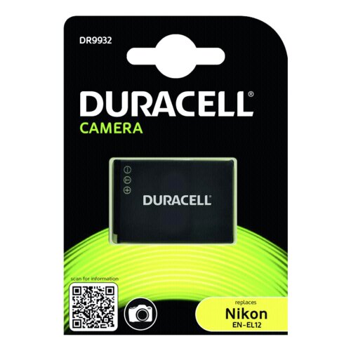 Duracell Li-Ion Akku 1000 mAh for Nikon EN-EL12 Slike