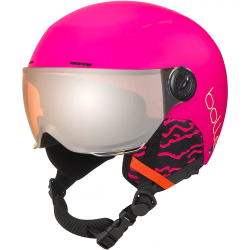 Bolle Quiz Visor Junior Ski Helmet Matte Hot Pink S (52-55 cm) Skijaška kaciga