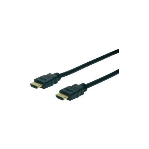 Digitus HS HDMI priključni kabel [1x HDMI-utikač<=> 1x HDMI-utikač] 1m, crn, AK-