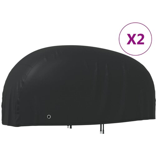  Navlake za motocikl 2 kom 220x95x110 cm od tkanine 210D Oxford Slike