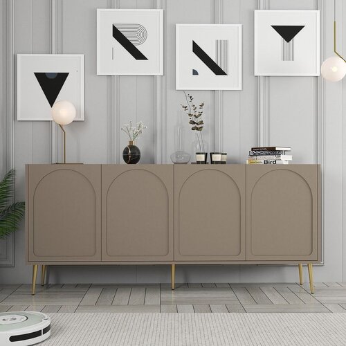 Hanah home komoda lyon 80 - atlas, gold atlasgold console Cene