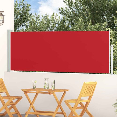  Uvlačiva bočna tenda za terasu 100 x 300 cm crvena Cijene