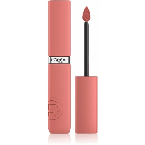 L'Oréal Paris Infaillible Matte Resistance mat vlažilna šminka odtenek 210 Tropical Vacay 5 ml