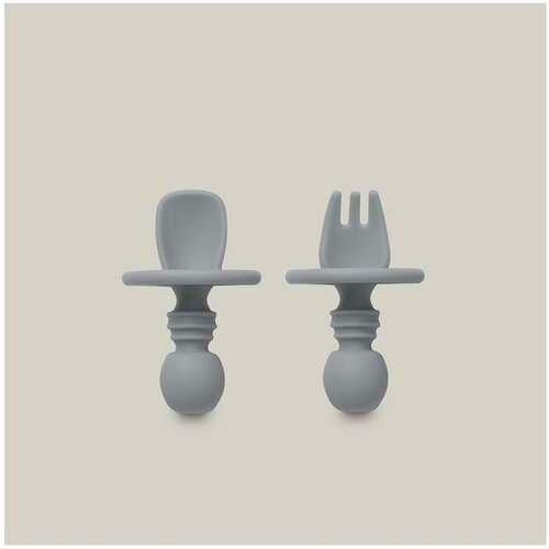 Interbaby silikonski set pribora za samostalno hranjenje Petrol Grey Cijene