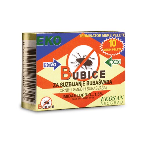 Eko San Meke pelete za suzbijanje buba&scaron;vaba u stanu Cene