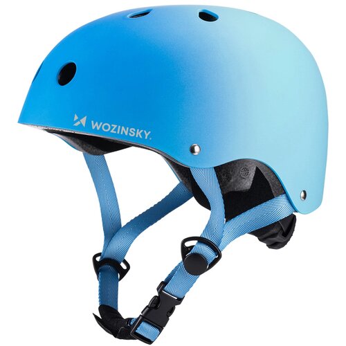 Wozinsky KOLESARSKA ČELADA ZA BMX SKUTER 54-58 CM, GRADIENTNO MODRA, (5000303910) Cene