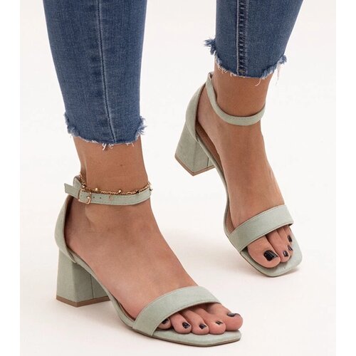 D/CEO Black sandals on a block heel Millo Cene
