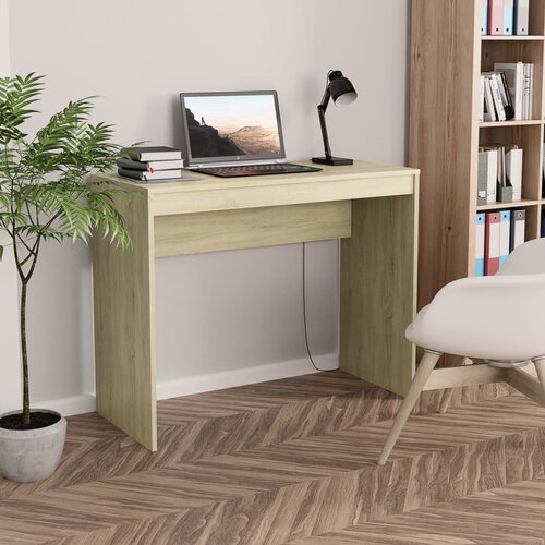 vidaXL Pisalna miza sonoma hrast 90x40x72 cm iverna plošča Cene
