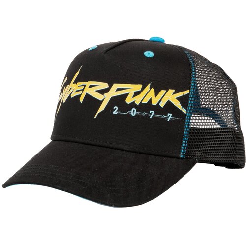 Cyberpunk 2077 er Trucker črno-modra kapa s &amp;scaron;iltom Jinx Slike
