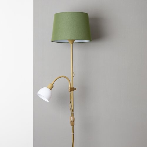  Brilagi - Stojeća lampa CERIA 1xE27/100W/230V + 1xE14/25W zlatna/zelena Slike