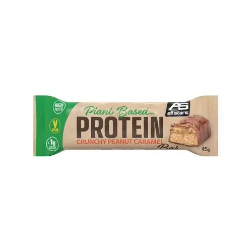 All Stars Veganska proteinska pločica Crunchy Peanut Caramel