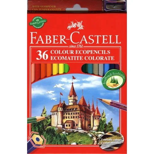  Drvene bojice Castell set - 36 boja (Faber Castel - Drvene bojice Klasik)