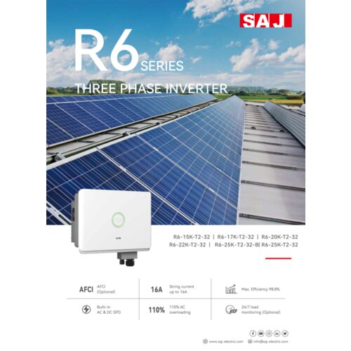 SAJ R6-15K-T2-32 ongrid inverter Cene