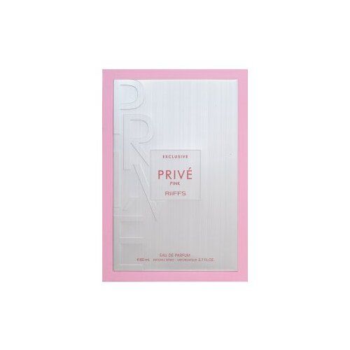 Riiffs Exclusive Prive Pink parfemska voda za žene 80 ml Slike