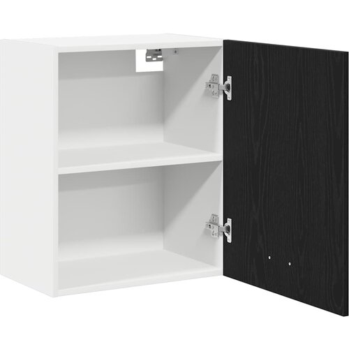  ormarić s policom Lyon 2 pcs Crni hrast 50 x 31 x 60 cm Slike