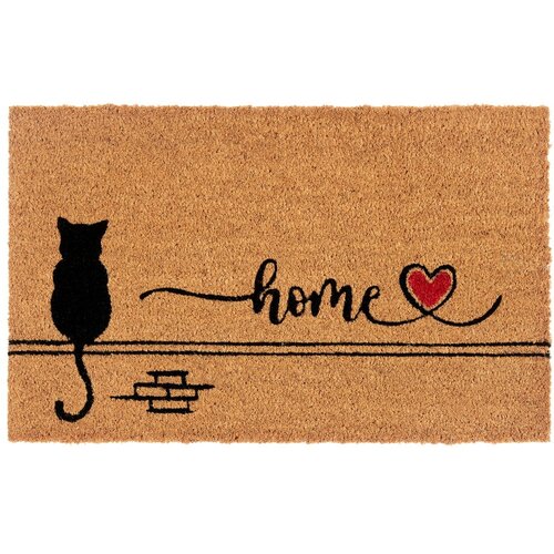 Hanse Home Predpražnik iz kokosovih vlaken 40x70 cm Kitty Home – Cene