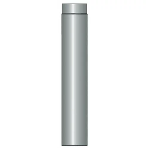 ASADA Dimna cev (Ø 120 mm x 1000 mm, črna)