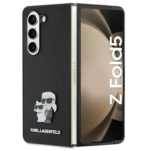 Karl Lagerfeld ETUI SAFFIANO KARL&CHOUPETTE PIN NA SAMSUNG GALAXY Z FOLD 5 - CZARNE, (21899359) Cene