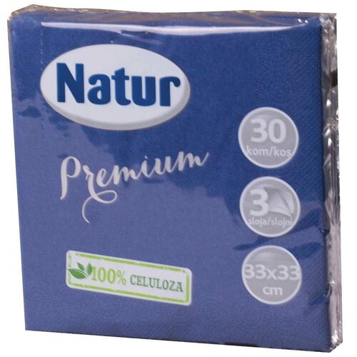  Salvete NATUR Premium plave 3sloja 30kom Cene