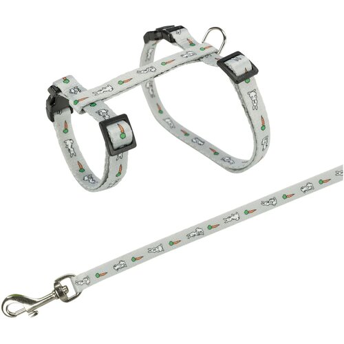 Trixie am sa povodcem za zečeve sa motivom, 25&amp;ndash;44 cm Slike