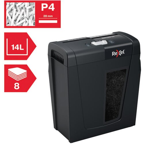  UNI&amp;Scaron;TAVAČ DOKUMENTACIJE 8 LISTOV CROSSCUT SECURE X8 REXEL 2020123EU Slike