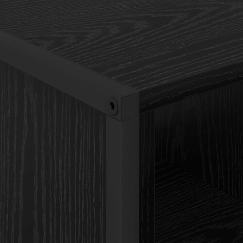  Kava Stol Crni hrast 80 x 50 x 40 cm Konstruirano drvo Slike
