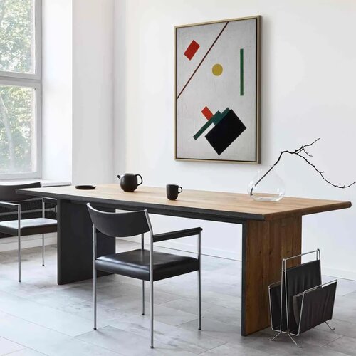 Slika - Kazimir Malevich &amp;ndash; Suprematist Composition 40x60 U prirodnom drvenom okviru Slike